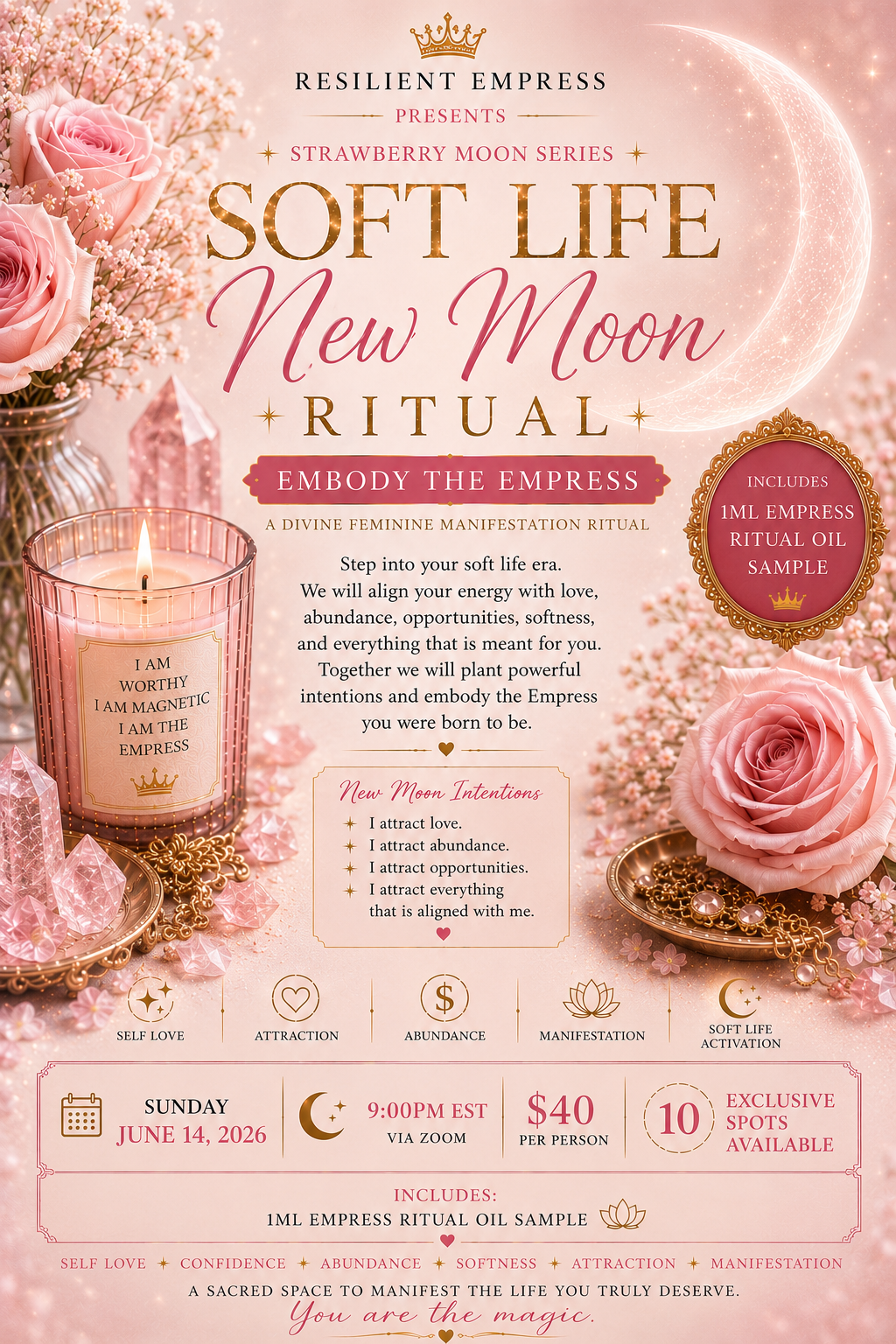 Soft Life New Moon Ritual